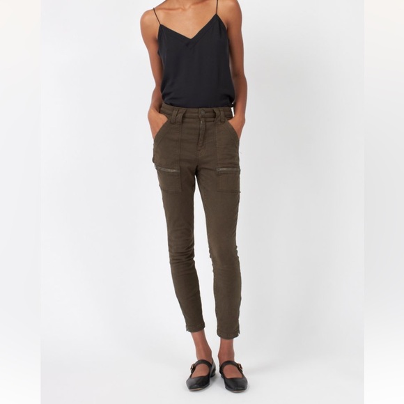 NWT! JOIE Park Skinny size 26 in fatigue brown color. - Picture 1 of 14